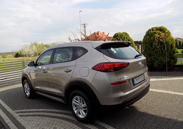 Hyundai Tucson cena 74700 przebieg: 66000, rok produkcji 2018 z Puławy małe 529